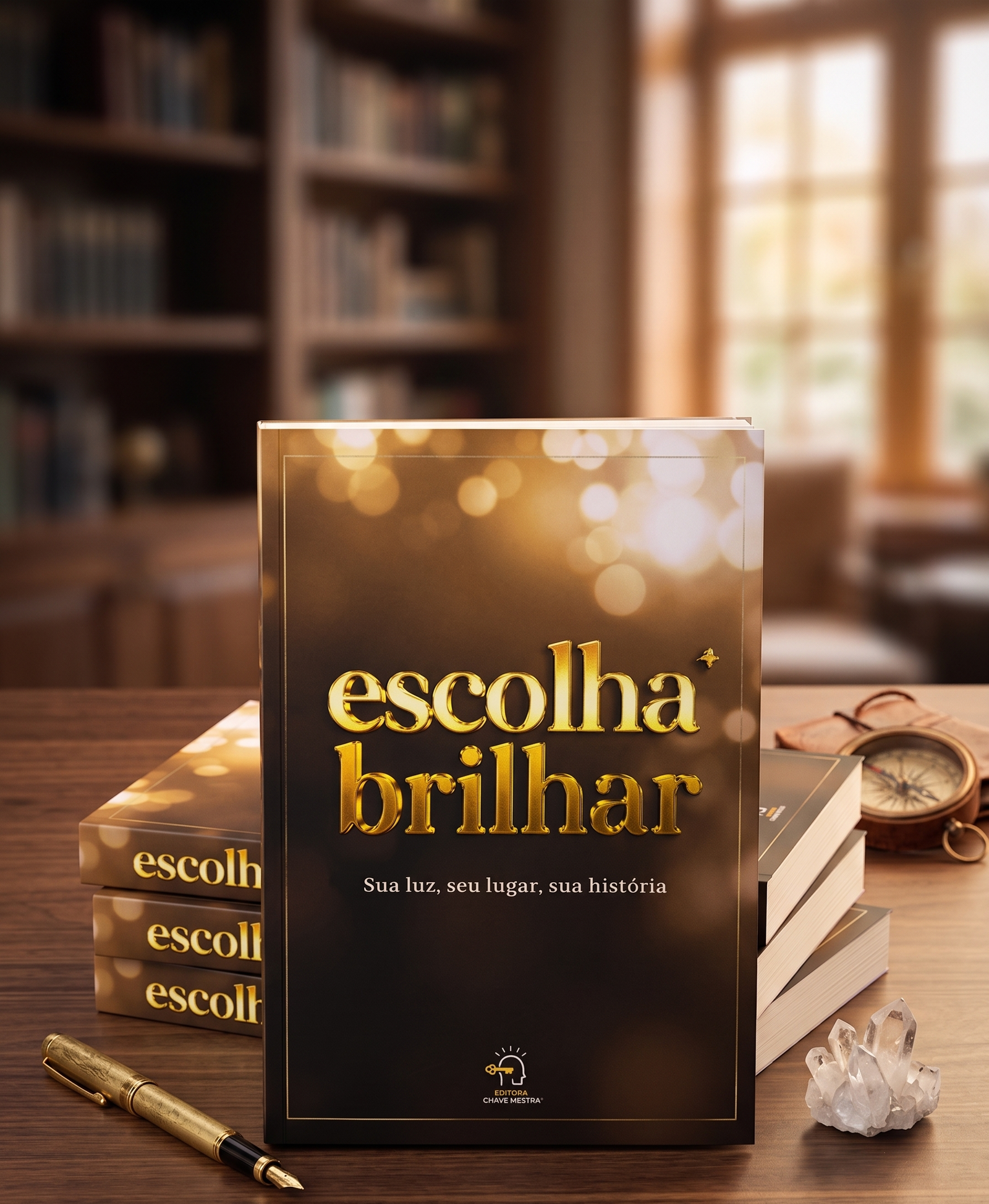 Livro Escolha Brilhar — Sua luz, seu lugar, sua história, de Ery Santos